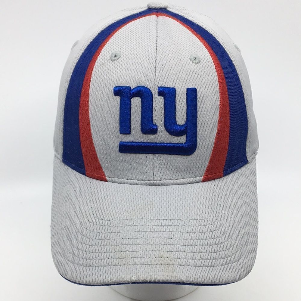 NY Giants Hat NFL Brand Polyester Hat hook and loop Back Strap